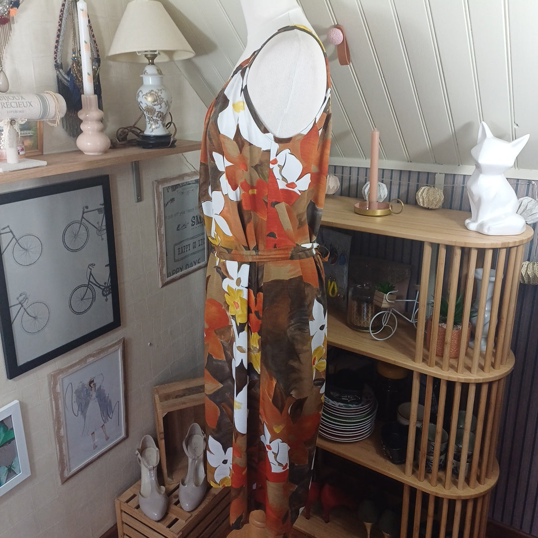Robe fleurie, Zeus, taille 46