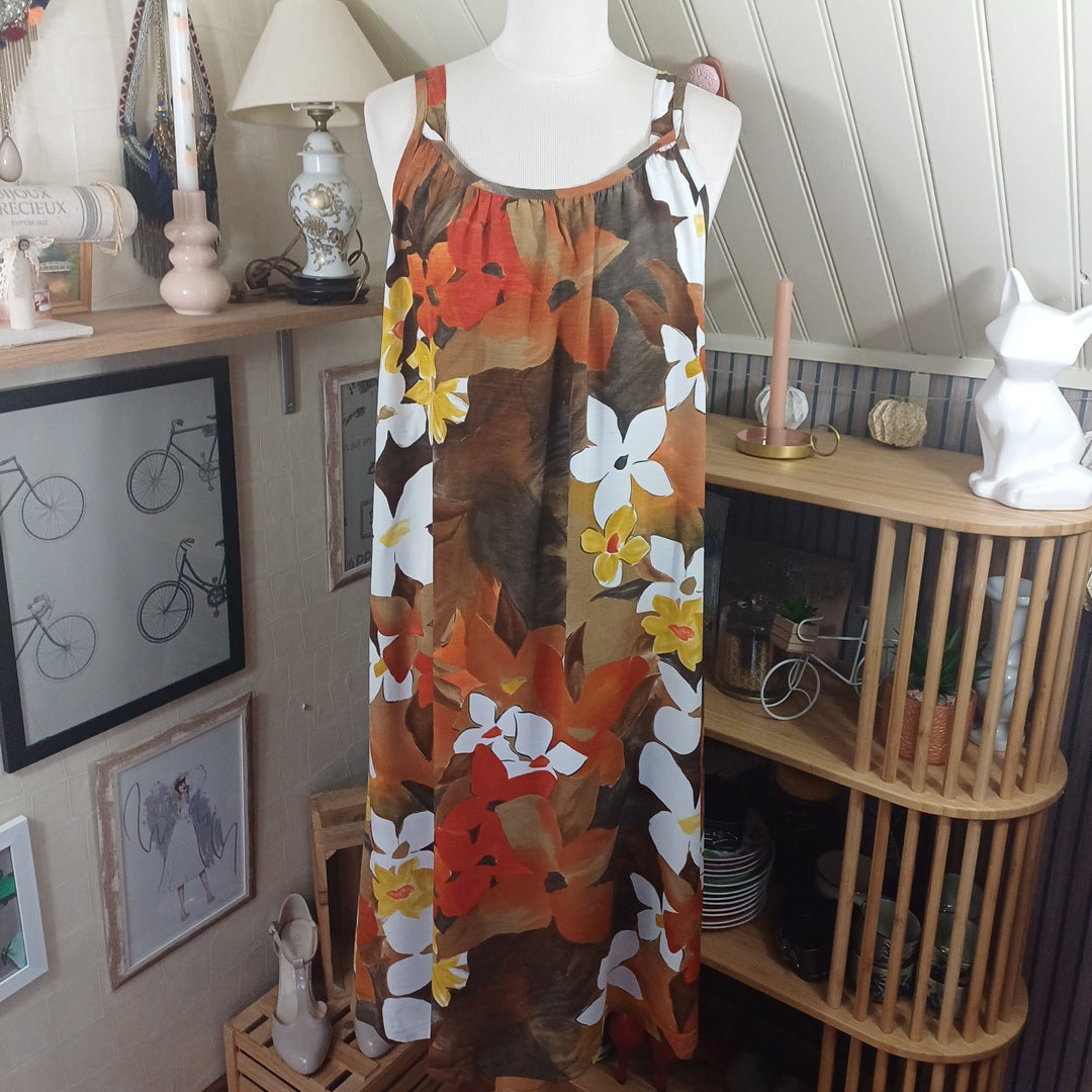 Robe fleurie, Zeus, taille 46