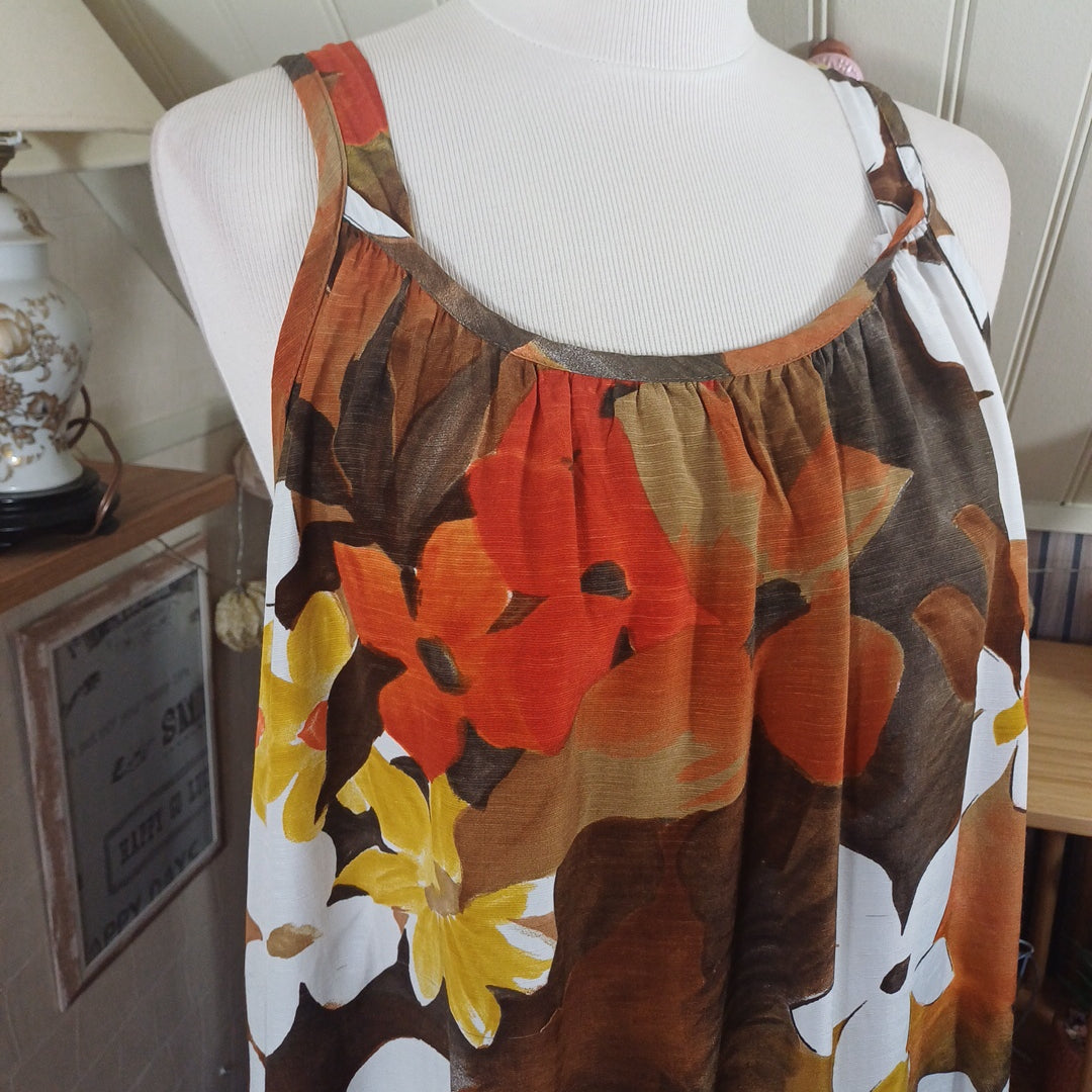 Robe fleurie, Zeus, taille 46