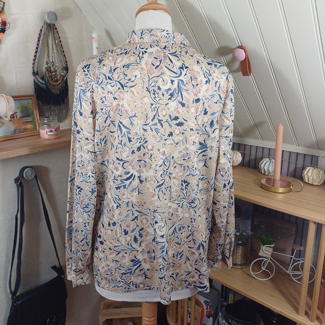 Blouse beige, taille 46