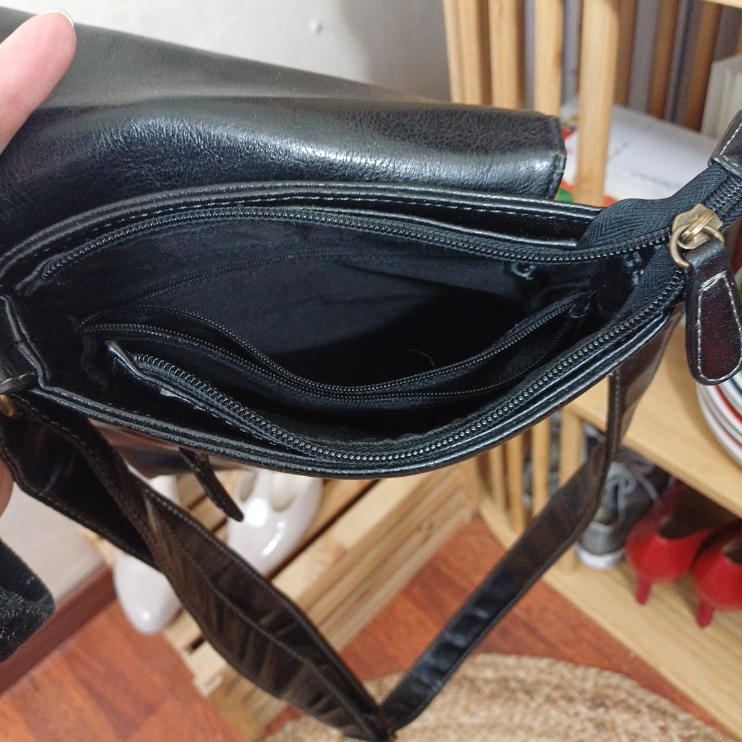 Sac bandoulière noir