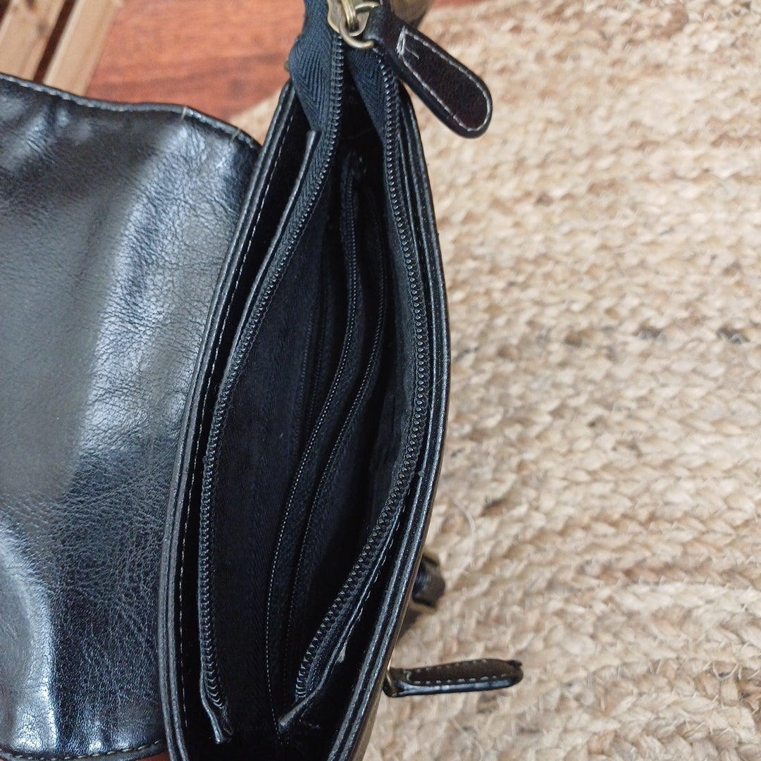 Sac bandoulière noir