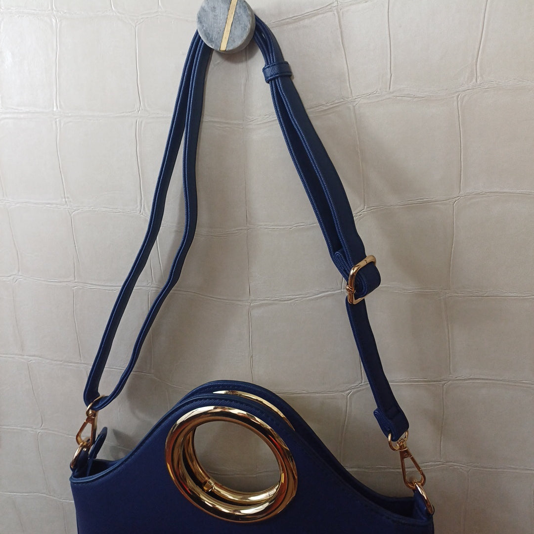Sac à main bleu