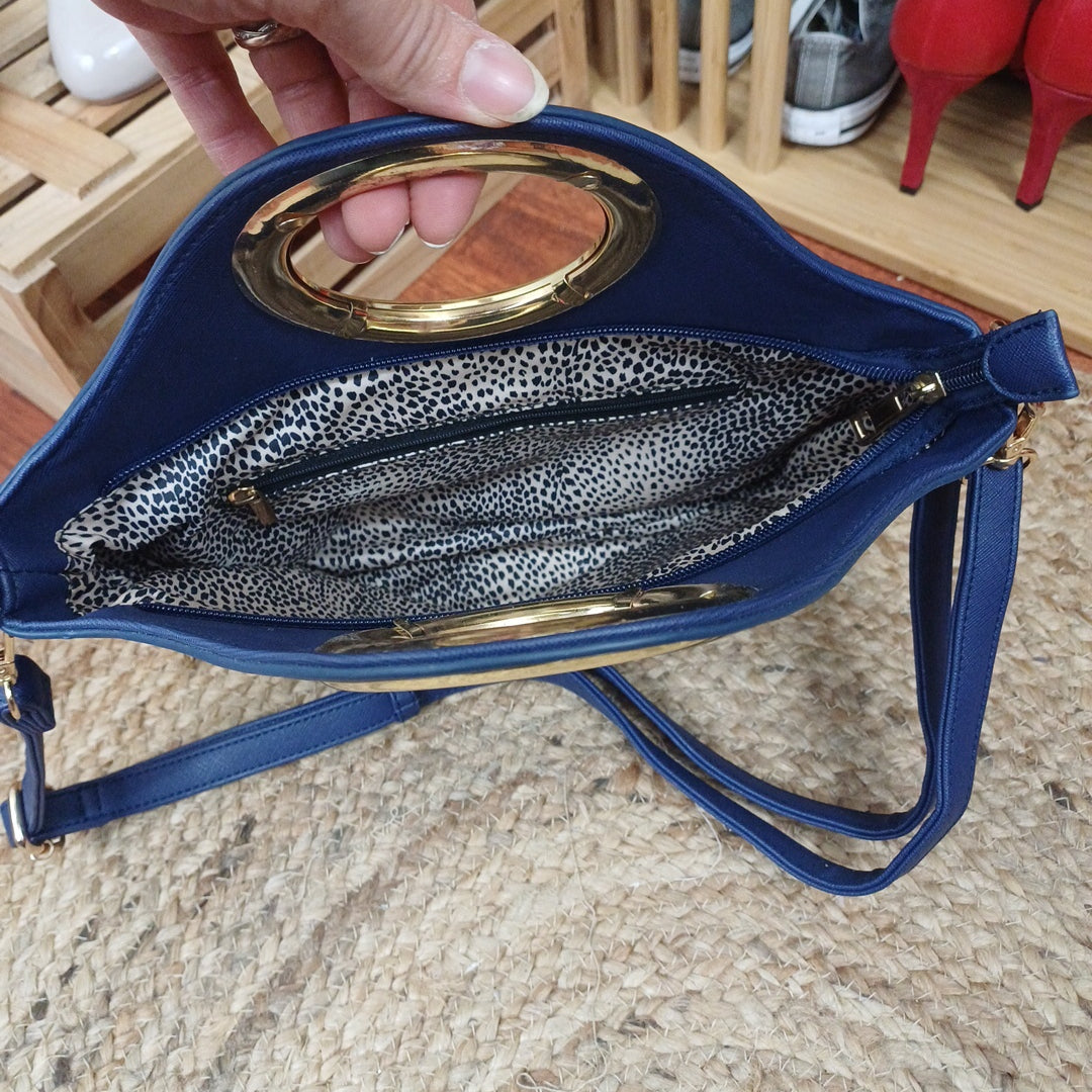 Sac à main bleu