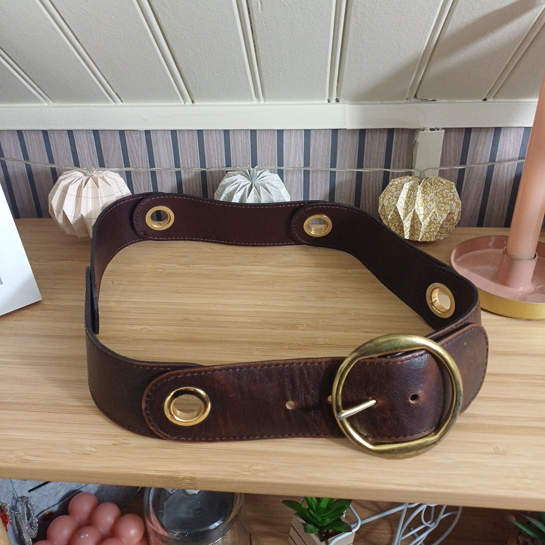 Ceinture marron, Sepcoeur, 90-36