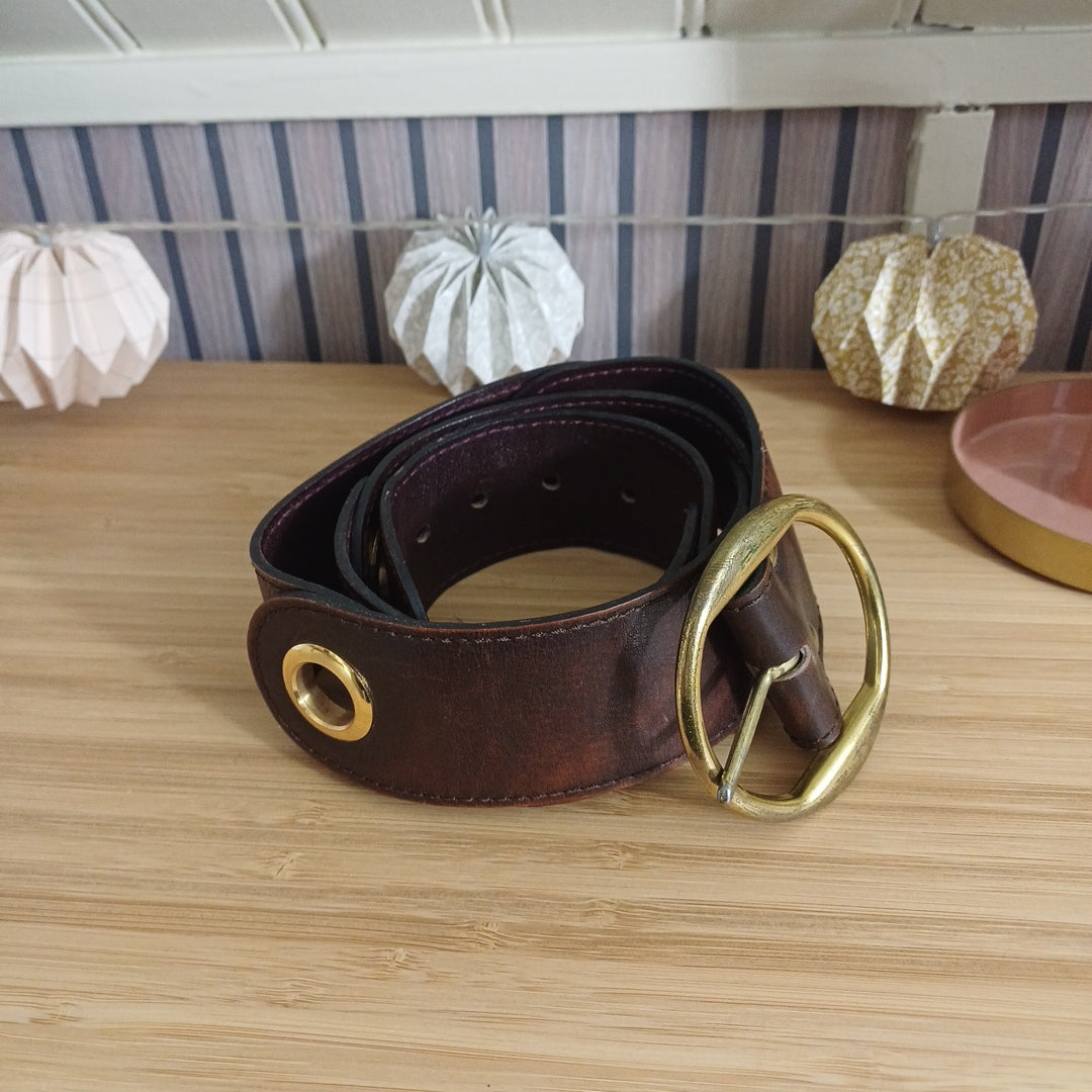 Ceinture marron, Sepcoeur, 90-36