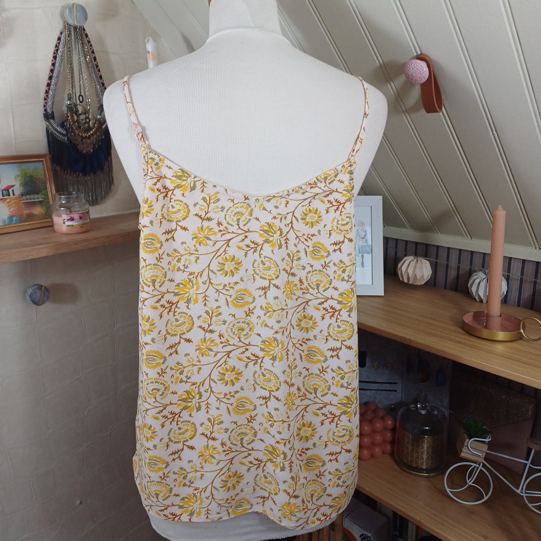 Débardeur fleurie, Promod, taille 38/40
