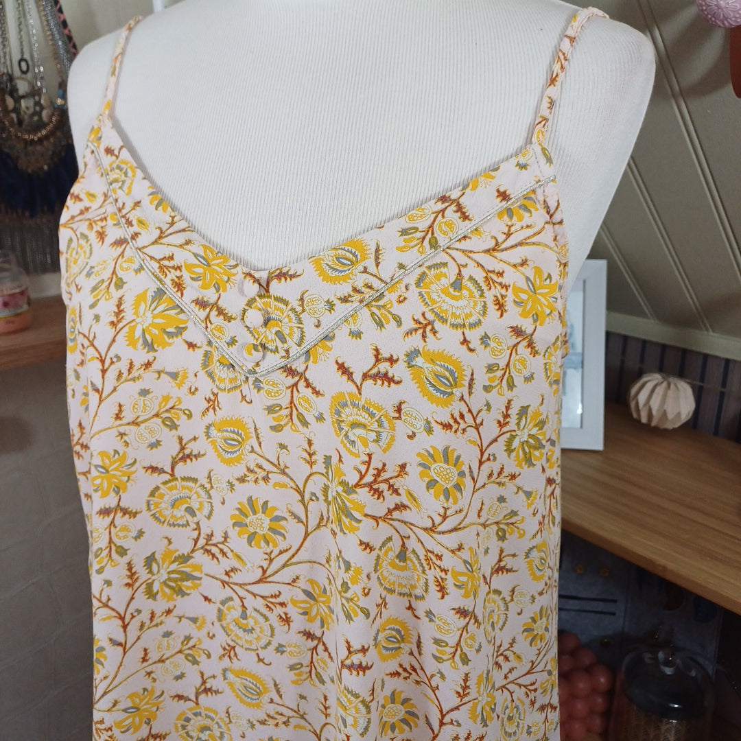 Débardeur fleurie, Promod, taille 38/40
