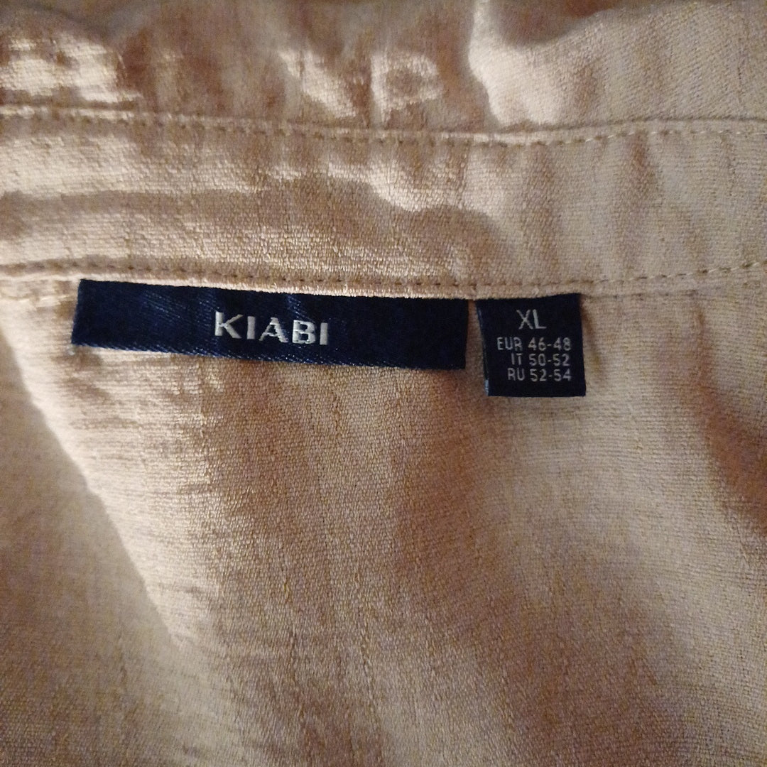 Chemise beige, kiabi, taille XL