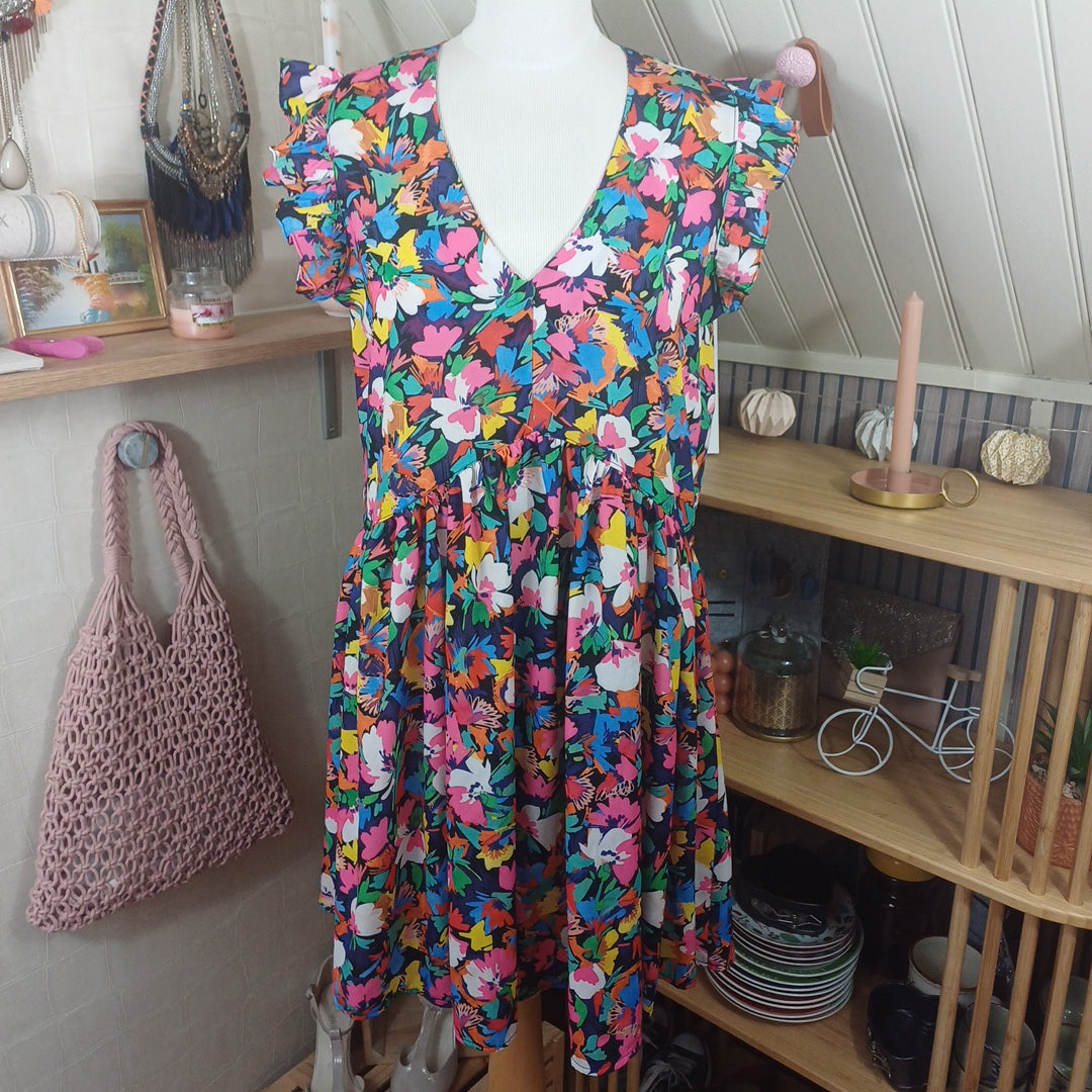 Robe fleurie, Vintage Love, taille 38/40