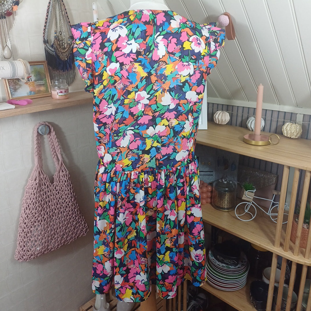 Robe fleurie, Vintage Love, taille 38/40
