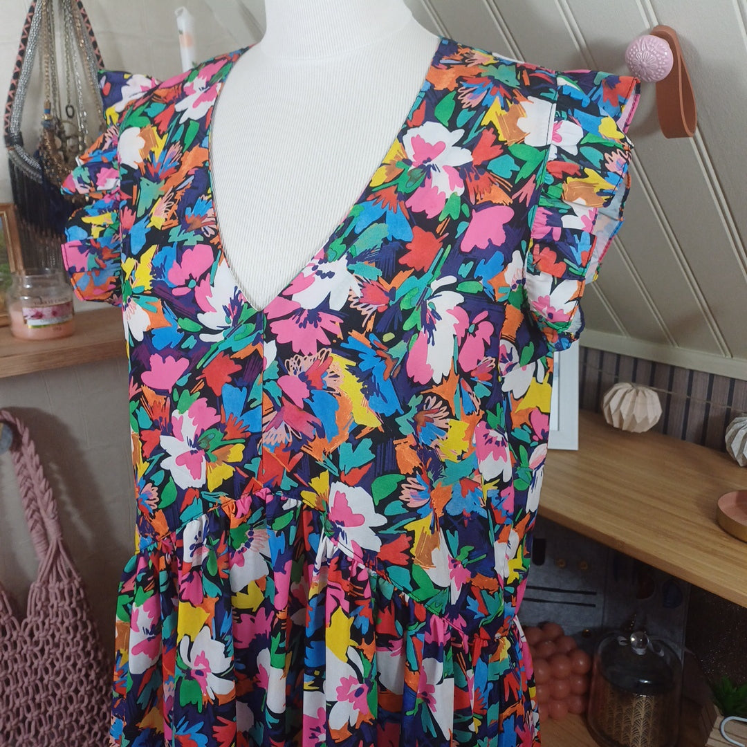 Robe fleurie, Vintage Love, taille 38/40