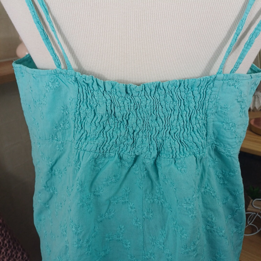 Débardeur turquoise, Tissaia, taille 44