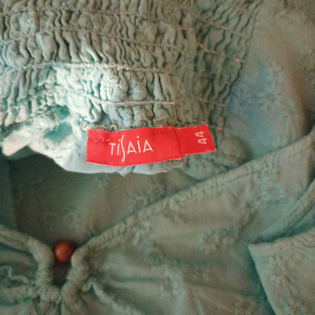 Débardeur turquoise, Tissaia, taille 44