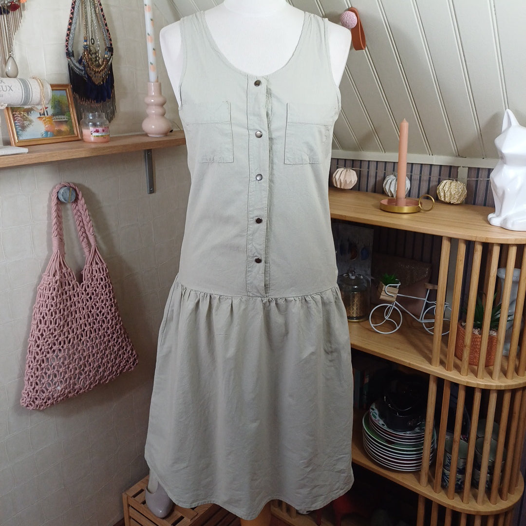 Robe beige, Saint Jacques, taille S