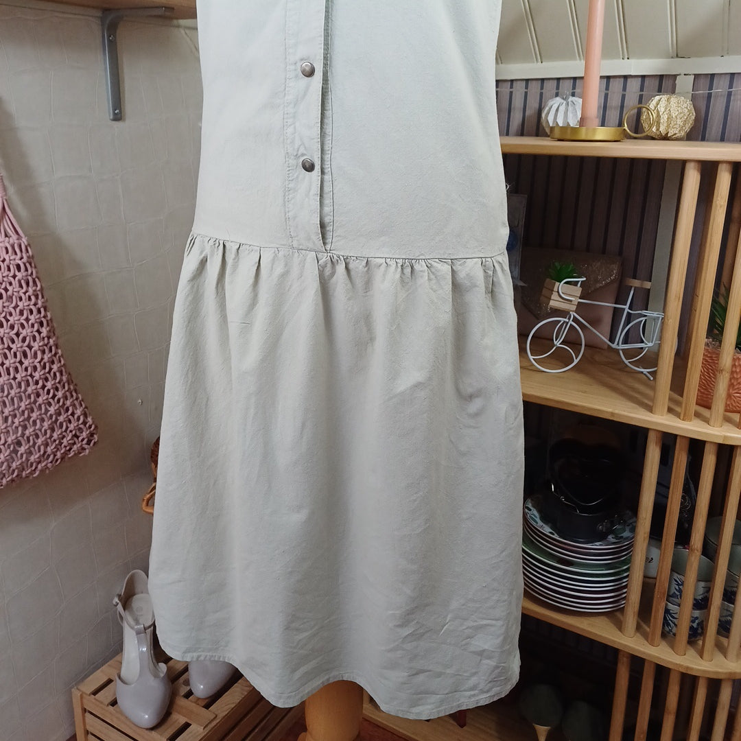 Robe beige, Saint Jacques, taille S