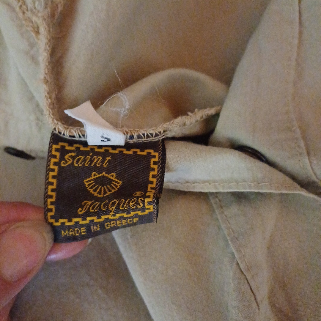 Robe beige, Saint Jacques, taille S