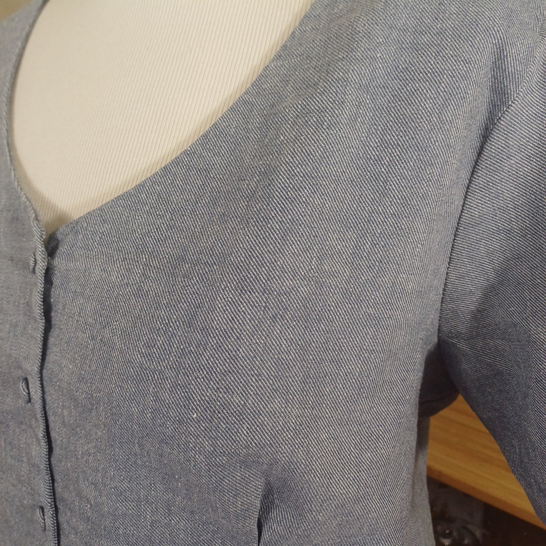 Haut couleur jean, Camaïeu, taille M