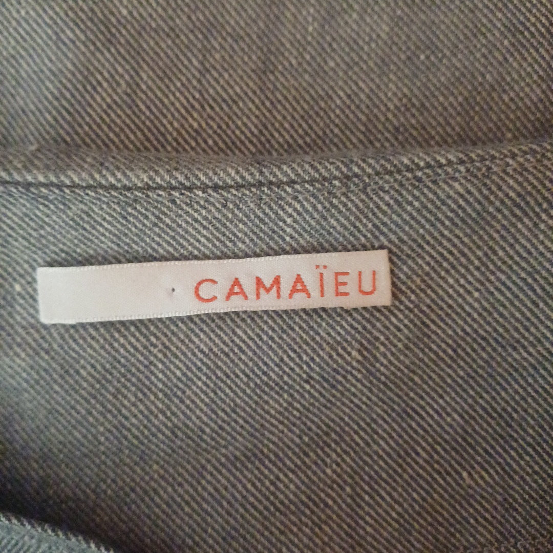 Haut couleur jean, Camaïeu, taille M