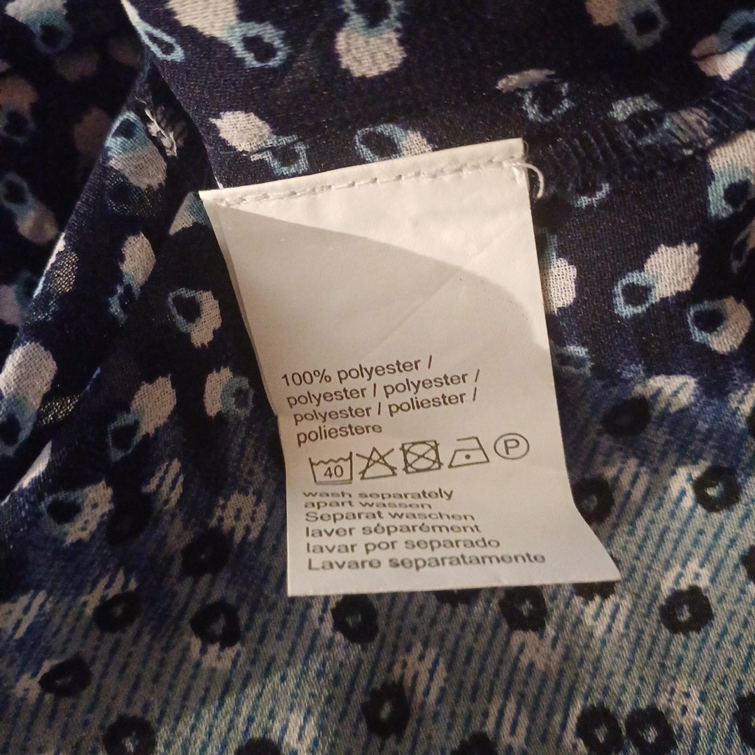 Robe chemise bleue, MS Mode, taille 46