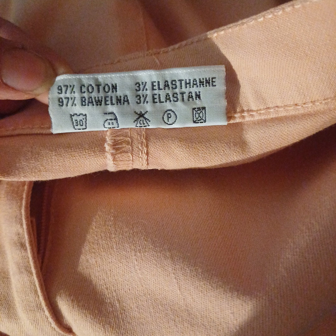 Pantacourt saumon, Miss Dynam,taille 46