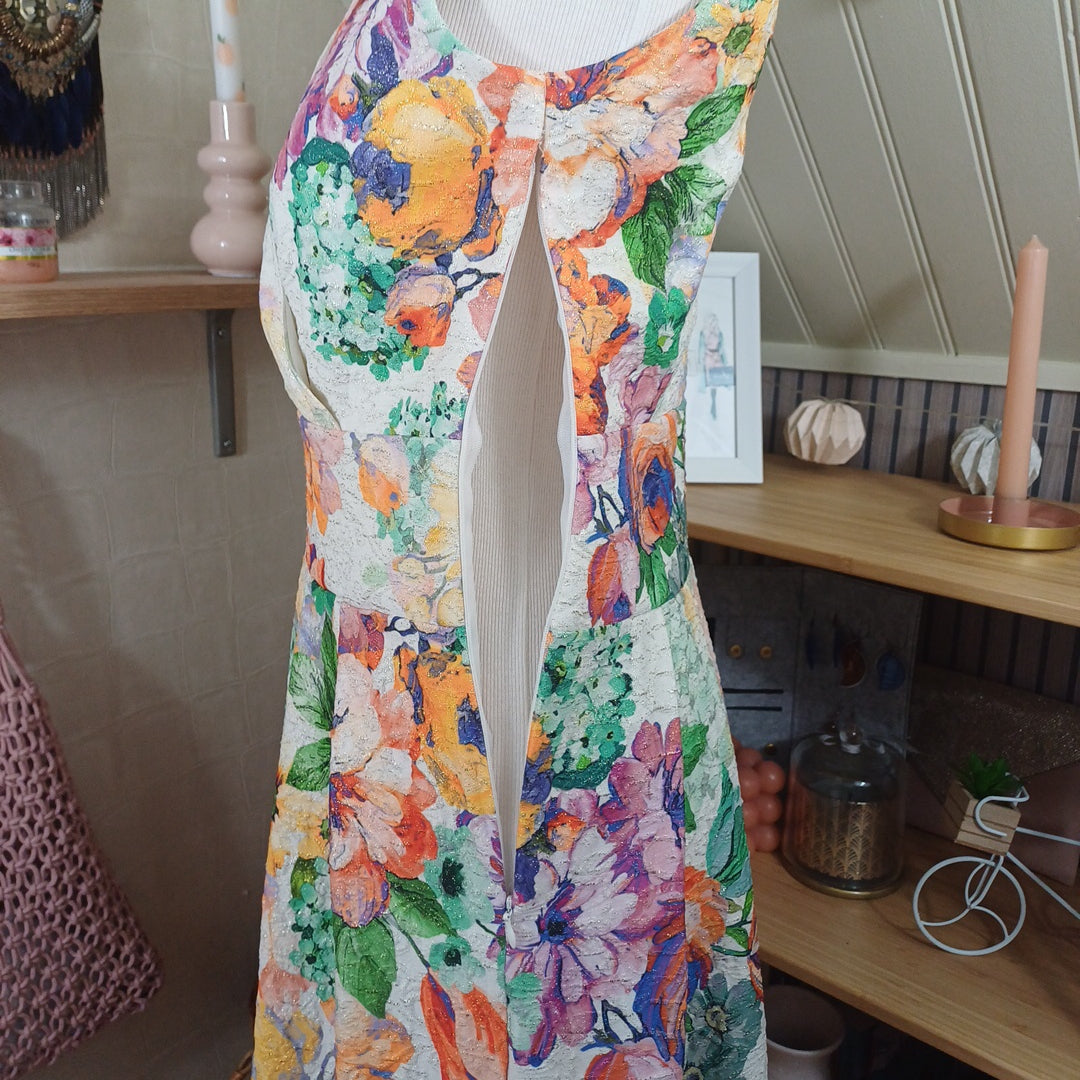 Robe fleurie, OCCO, taille 38