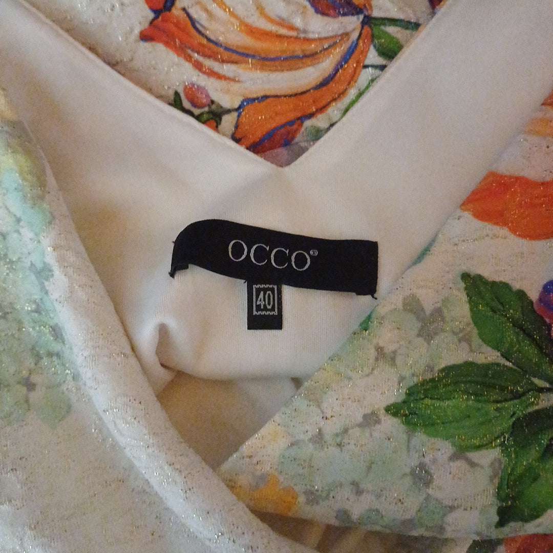 Robe fleurie, OCCO, taille 38