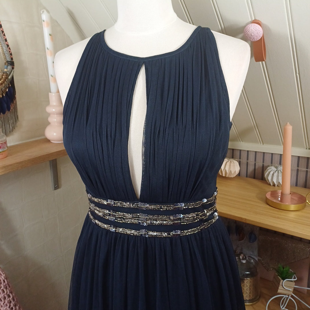 Robe bleue, Crazy london, taille S