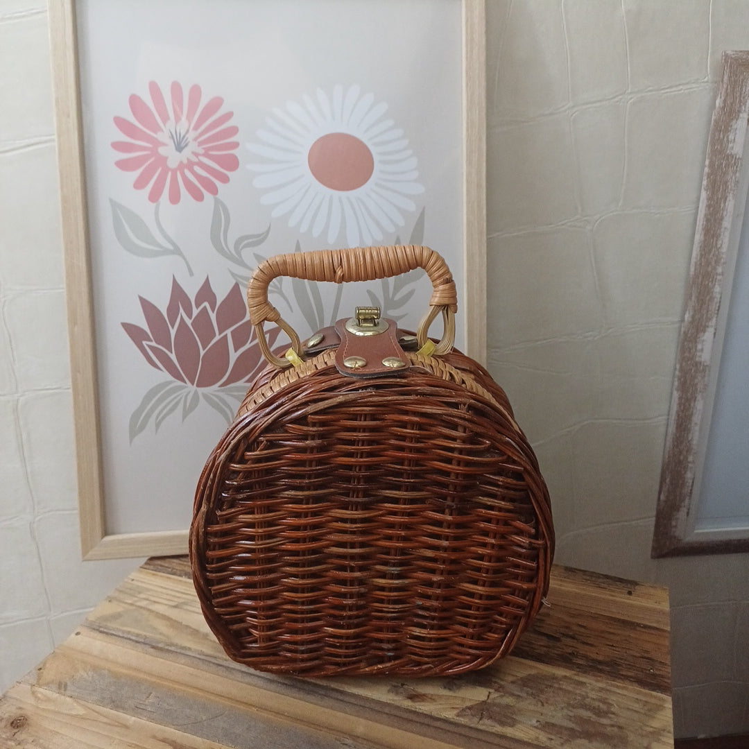 Petit panier en osier