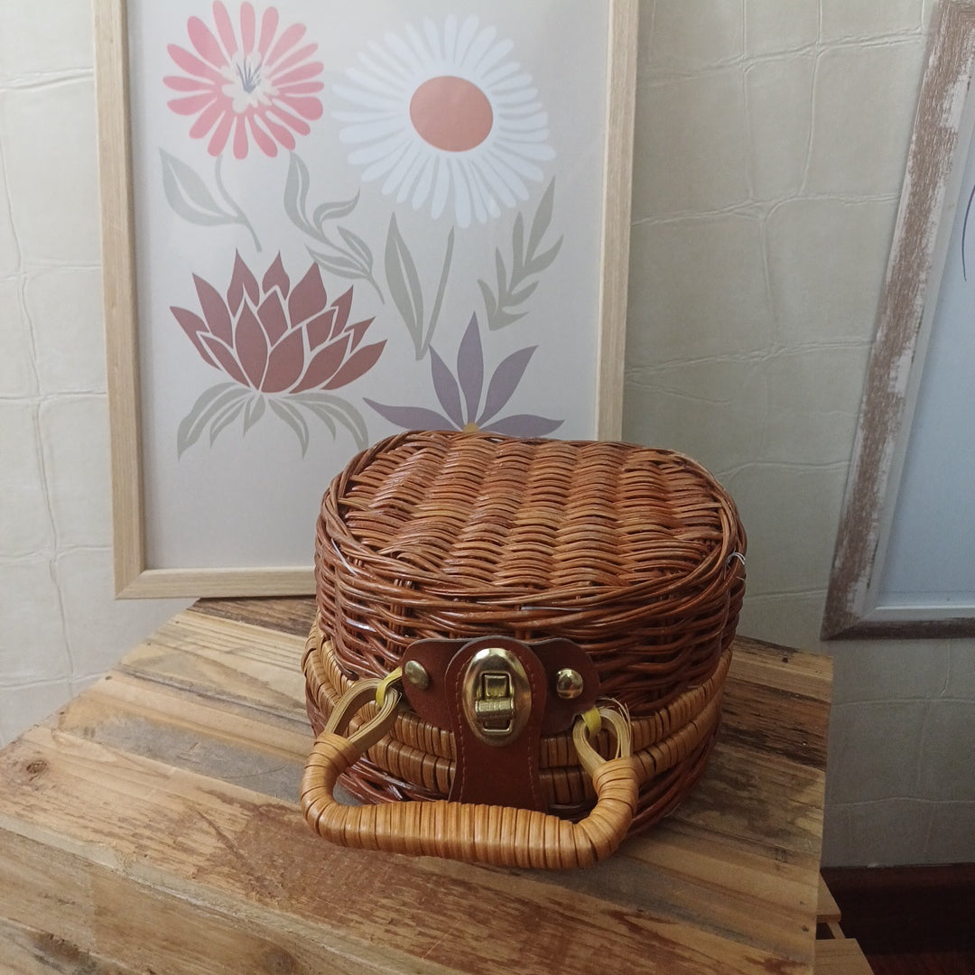 Petit panier en osier