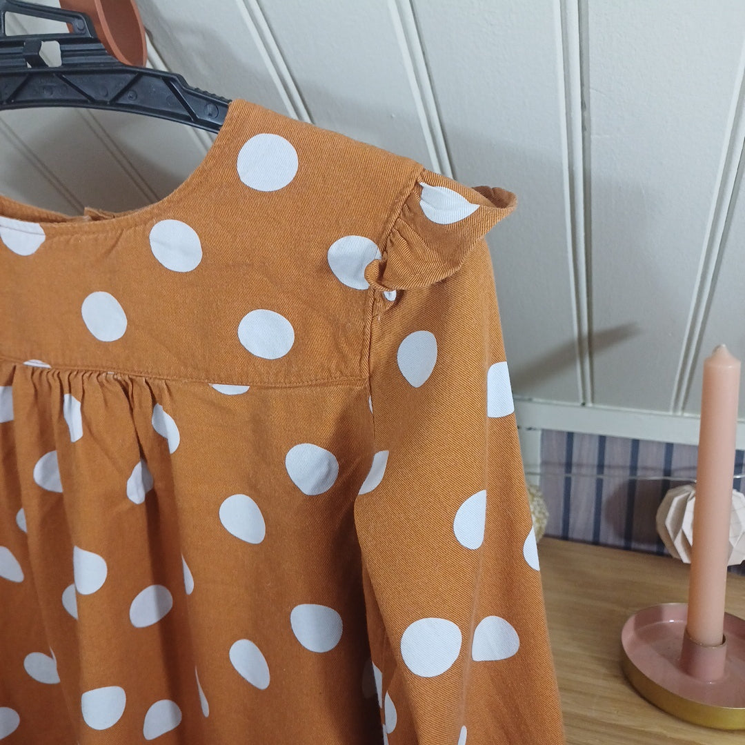 Blouse camel, Orchestra, taille 8 ans
