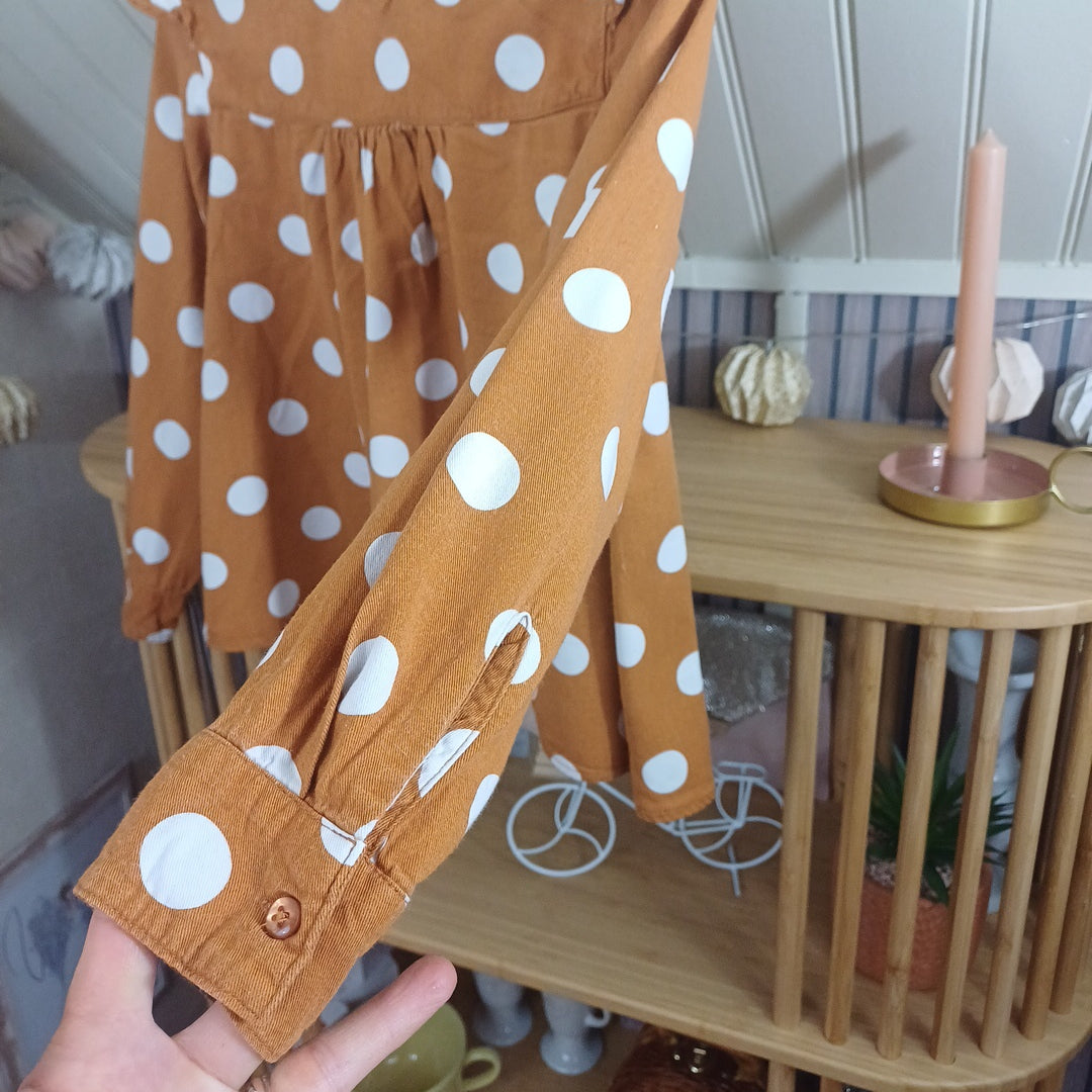 Blouse camel, Orchestra, taille 8 ans