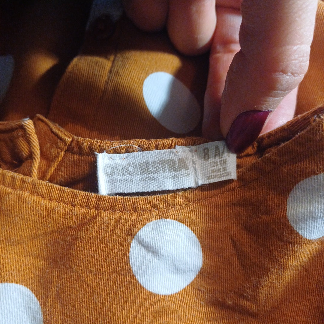 Blouse camel, Orchestra, taille 8 ans