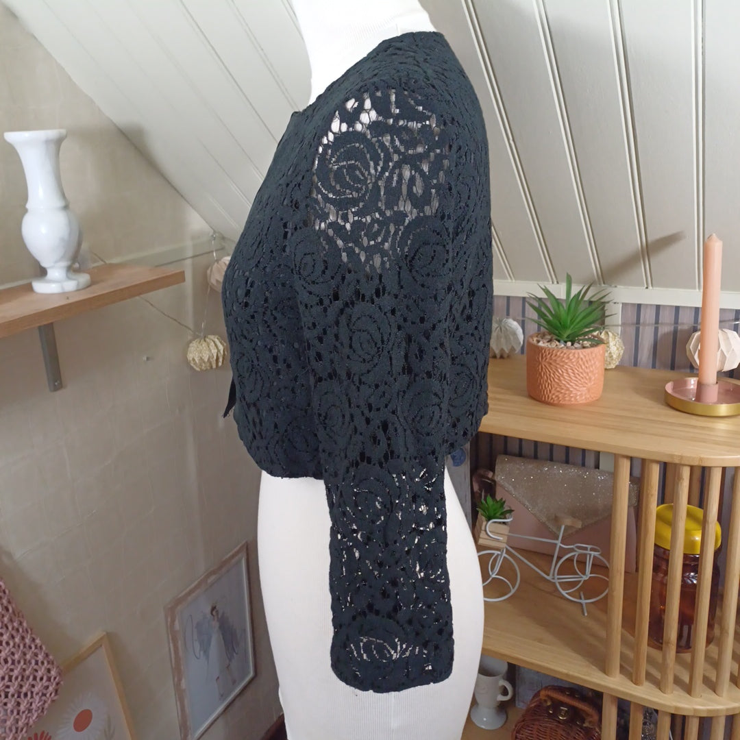 Gilet noir, Sinequanone, taille 1