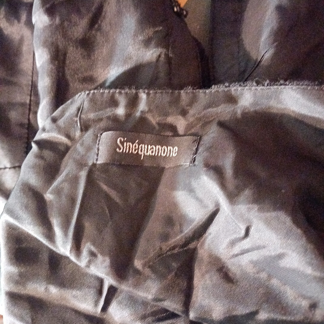 Gilet noir, Sinequanone, taille 1