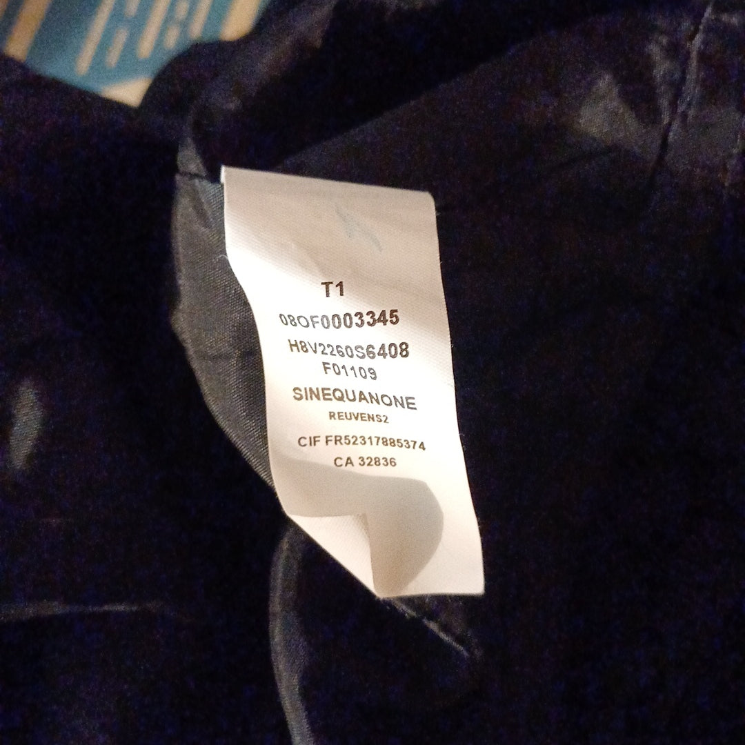 Gilet noir, Sinequanone, taille 1