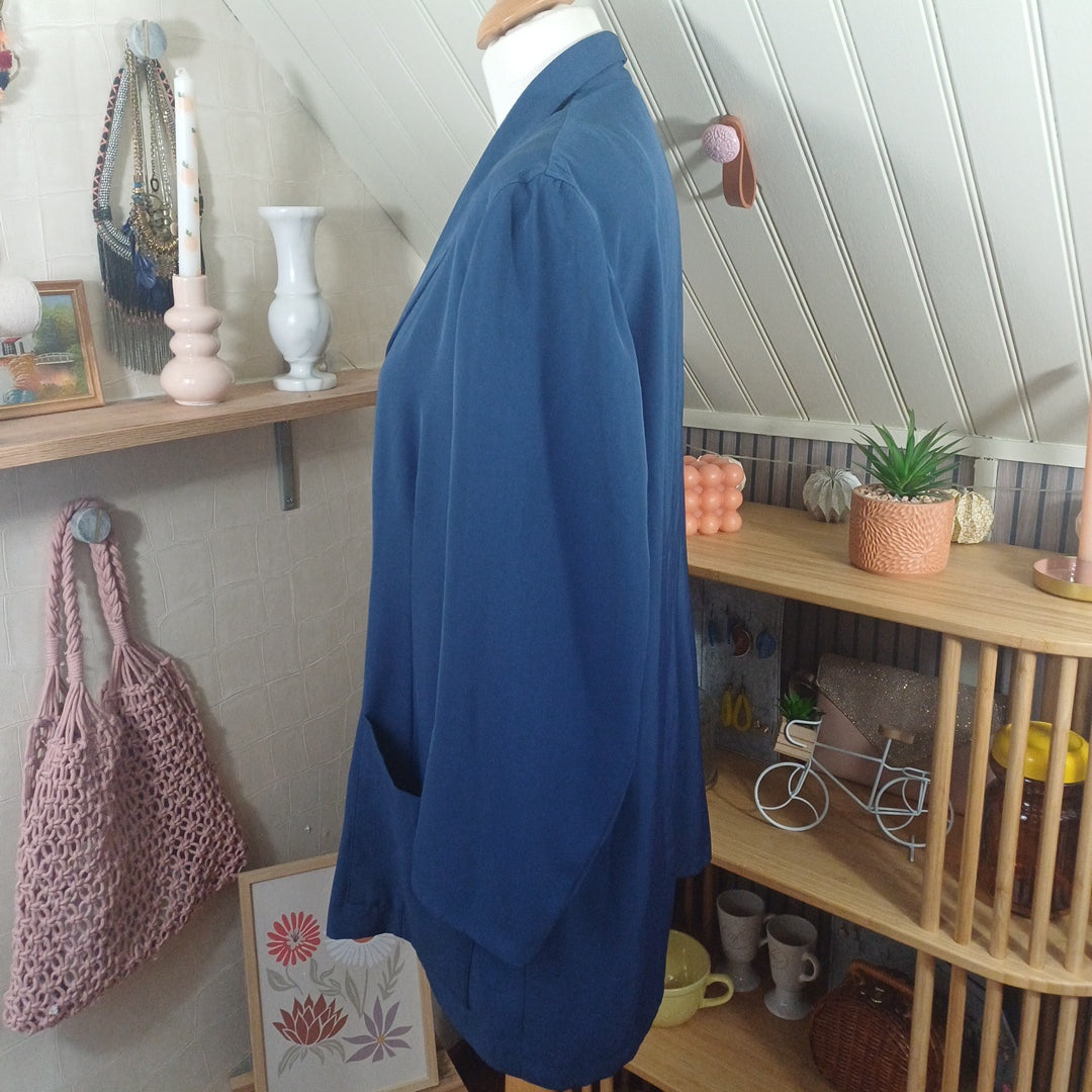 Blazer bleu, Christian Marry, taille 44