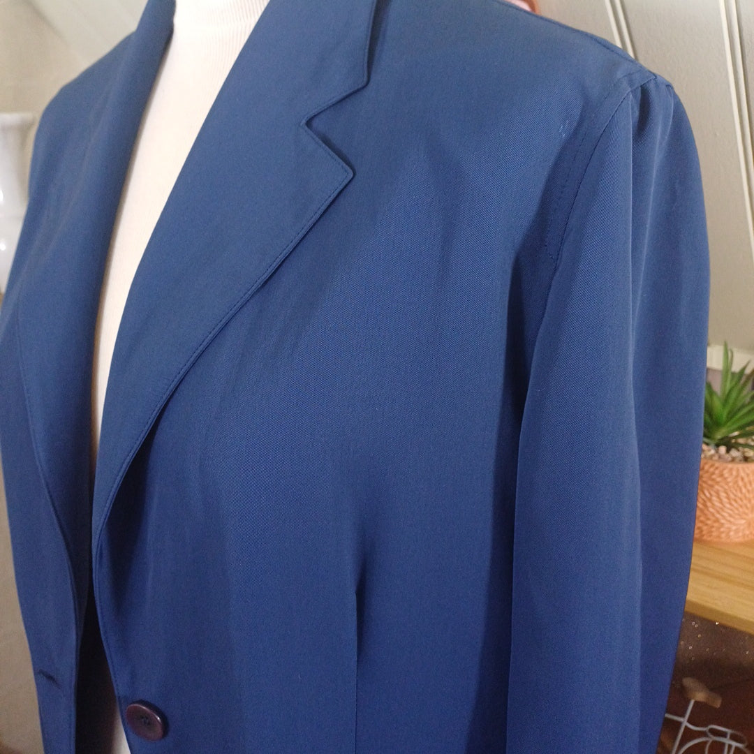 Blazer bleu, Christian Marry, taille 44