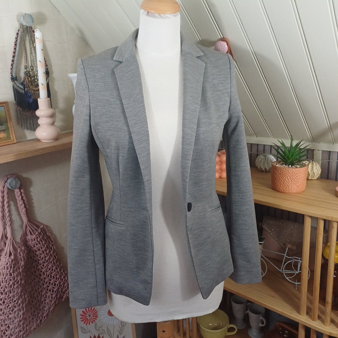 Blazer gris, H&M, taille 34