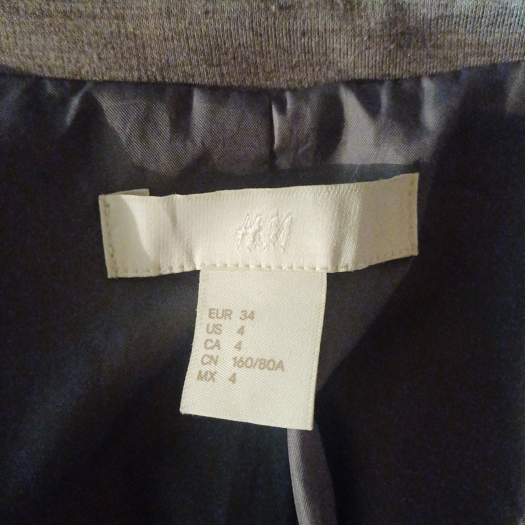 Blazer gris, H&M, taille 34