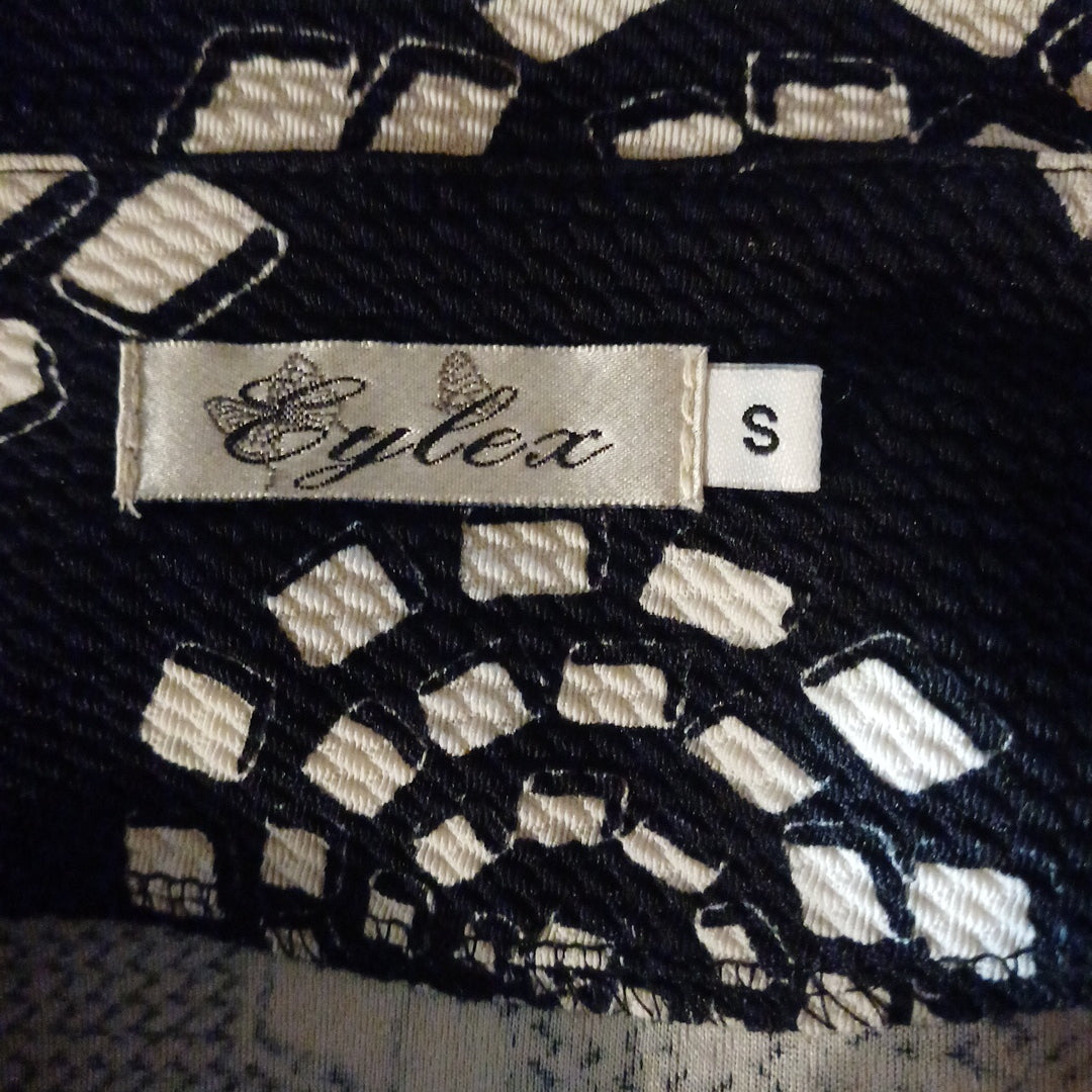 Robe noire et blanche, Eylex, taille S