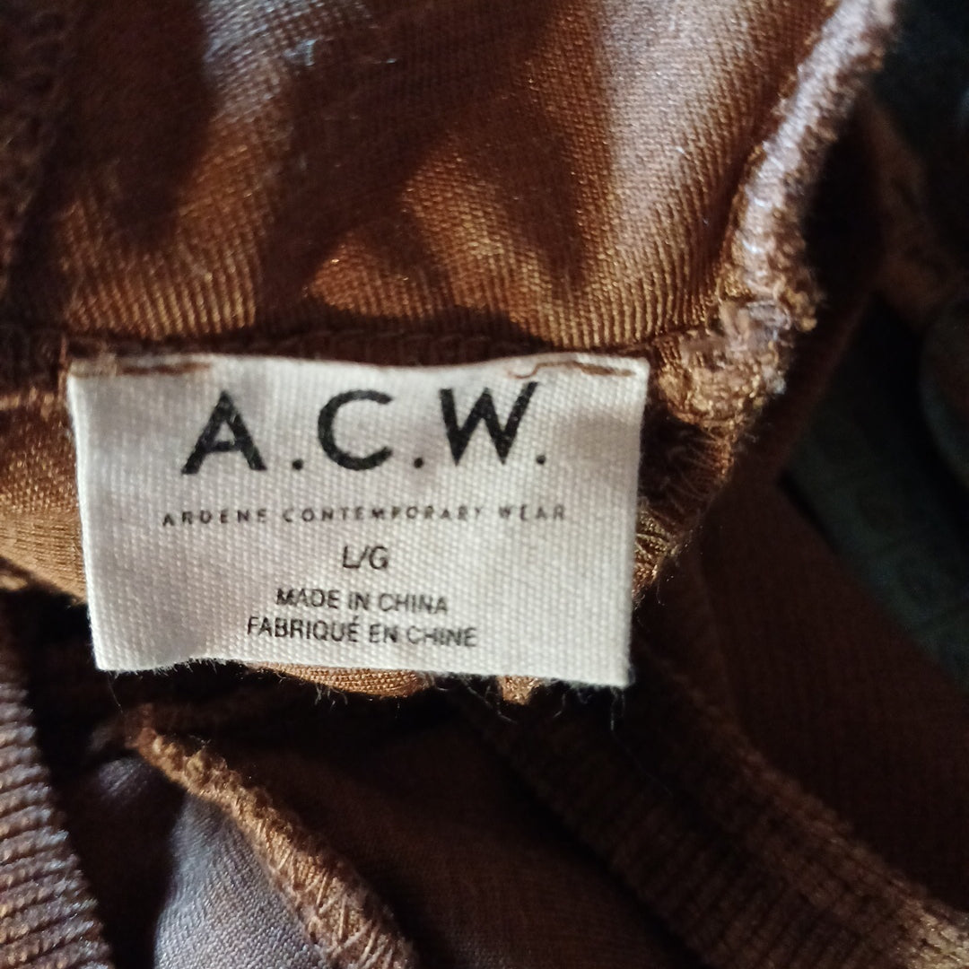 Haut marron, A.C.W, taille 34