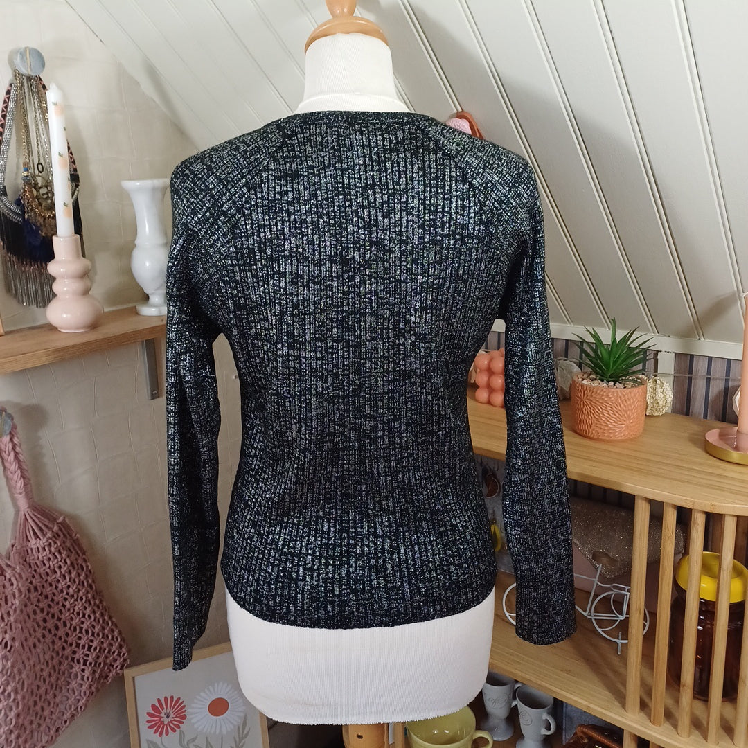 Gilet noir et argenté, Astuces, taille 2