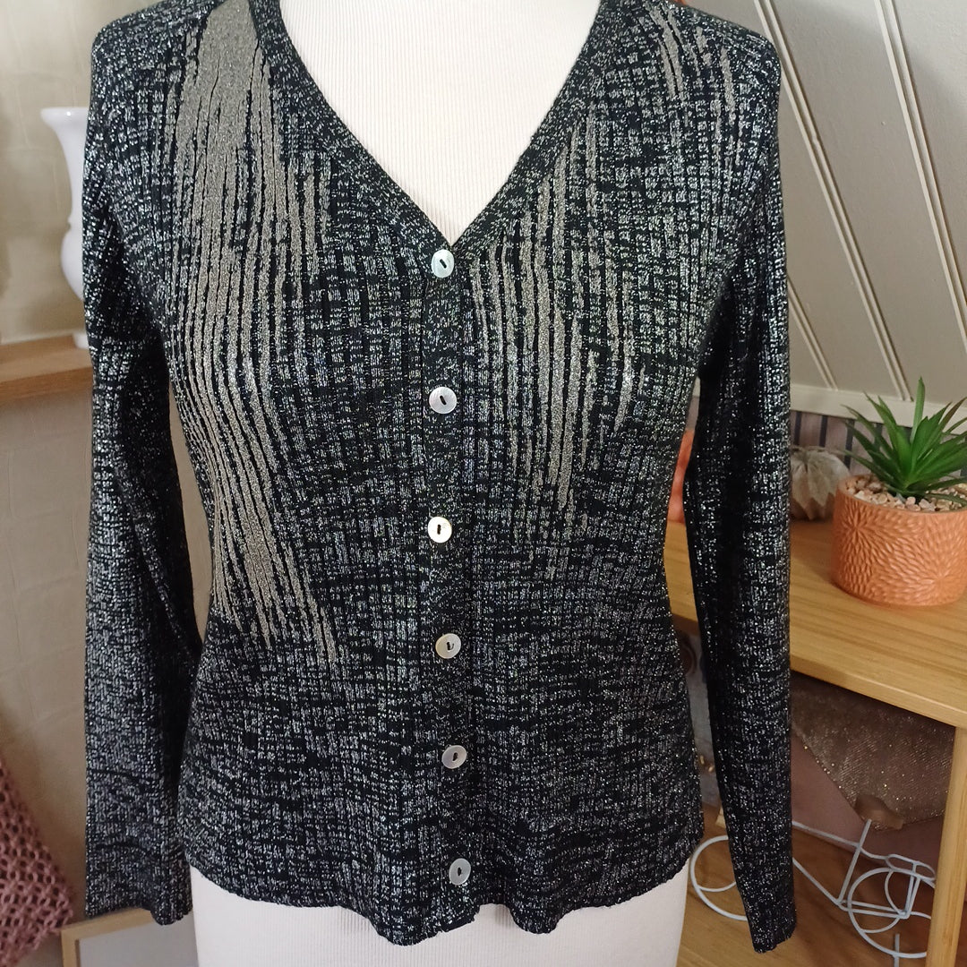 Gilet noir et argenté, Astuces, taille 2