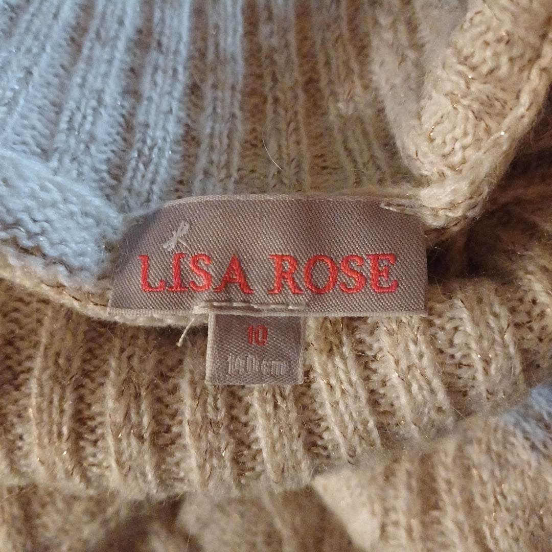 Pull beige, Lisa Rose, taille 10 ans