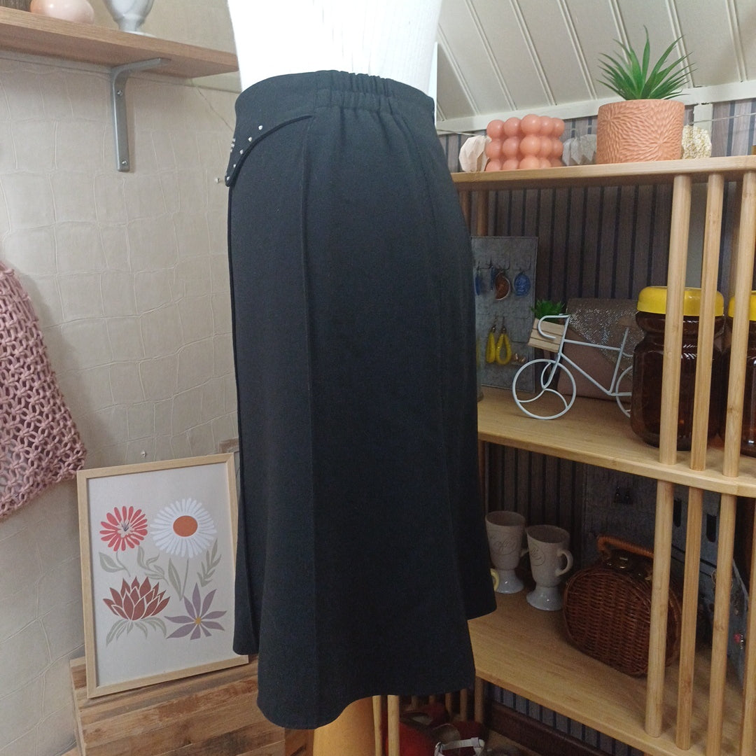 Jupe noire, Suspens"A", taille 42