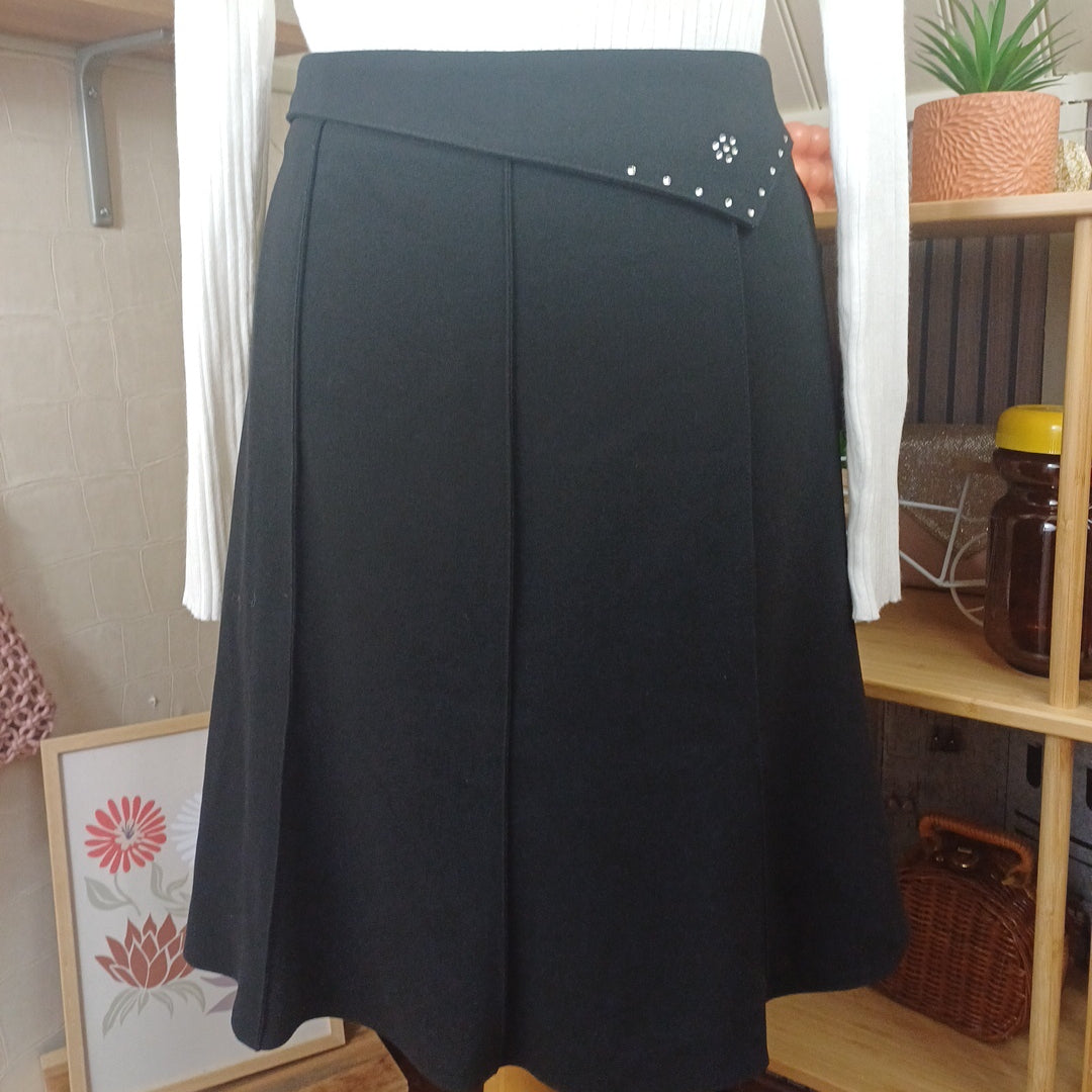 Jupe noire, Suspens"A", taille 42