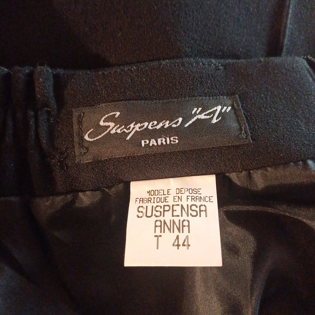 Jupe noire, Suspens"A", taille 42