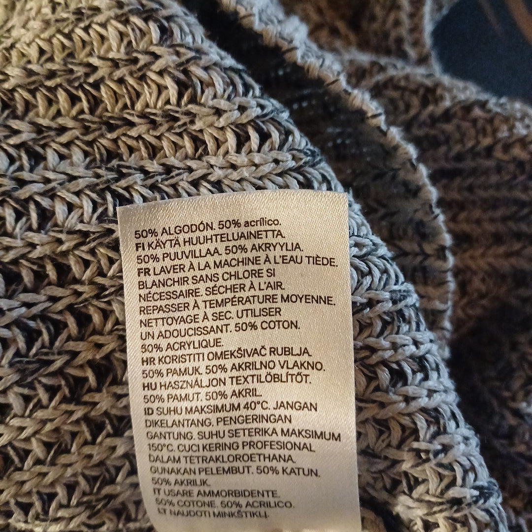Pull gris, H&M, taille XS