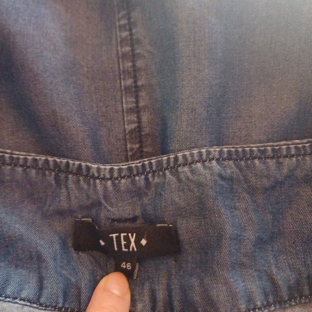 Jupe bleue, TEX, taille 46/48